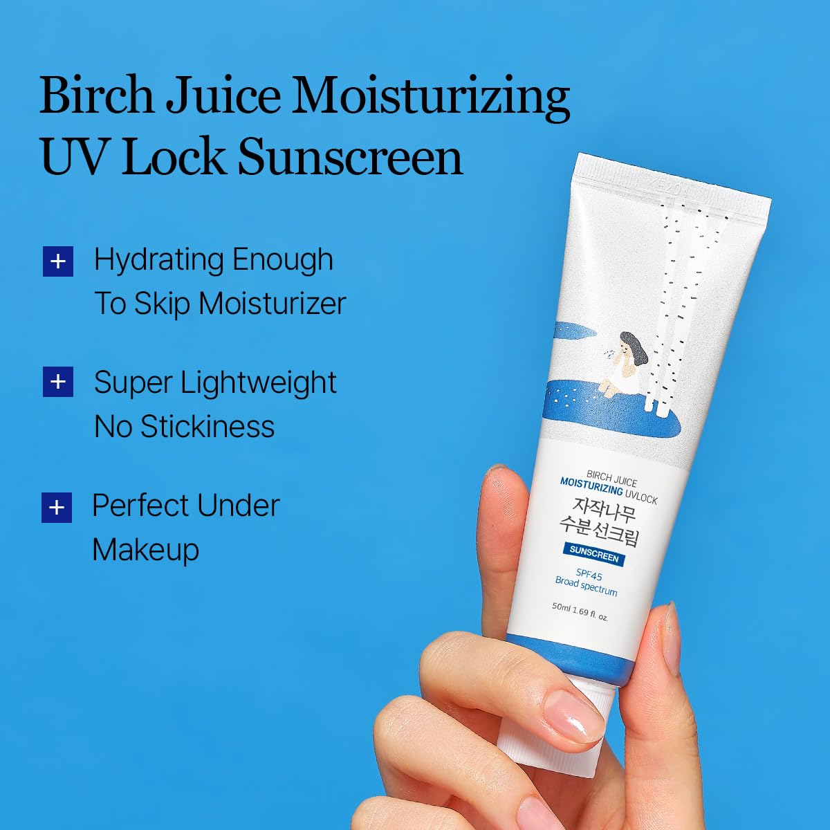ROUND LAB Birch Juice Moisturizing UV LOCK SPF 45