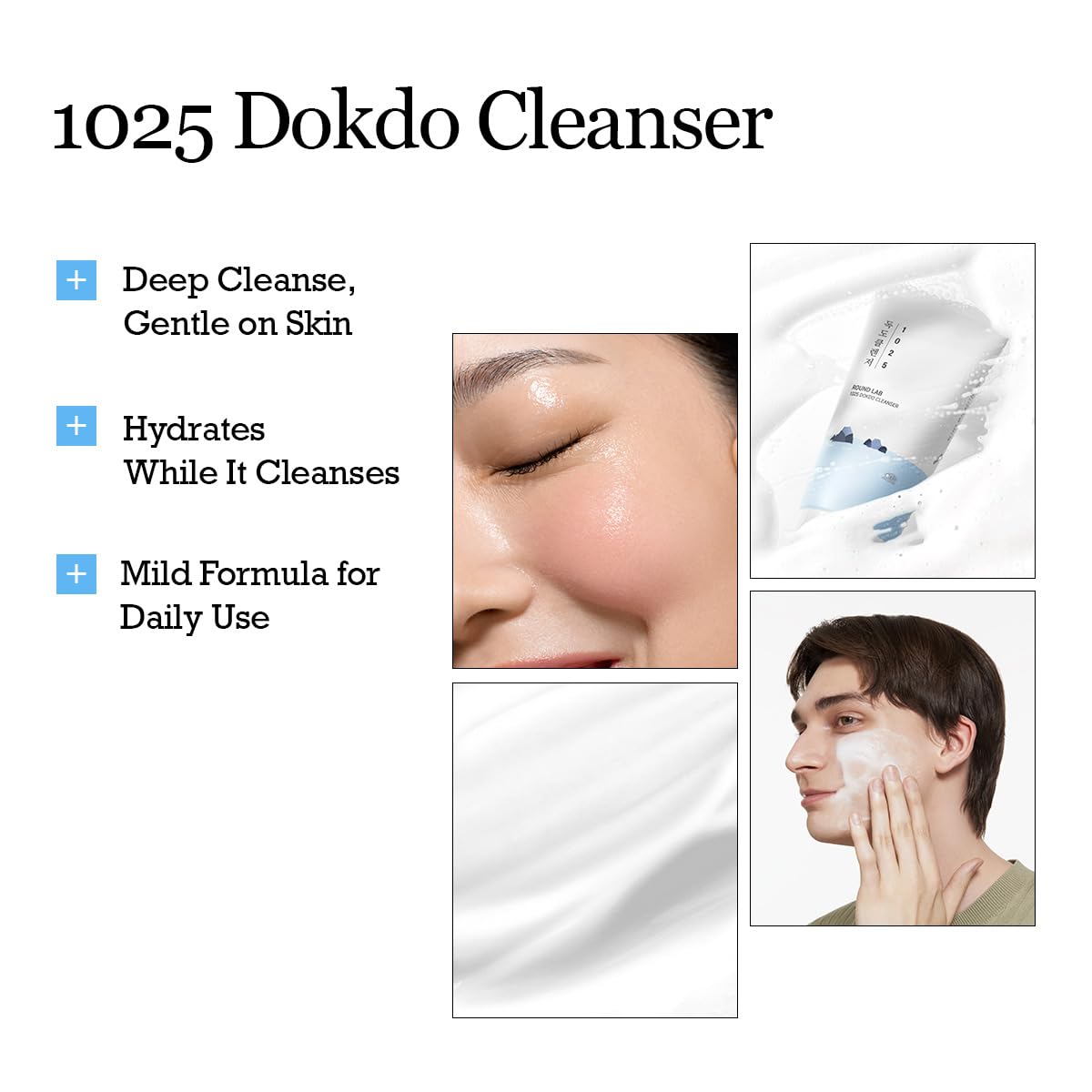 ROUND LAB 1025 Dokdo Bubble Foam 5.07 Fl Oz
