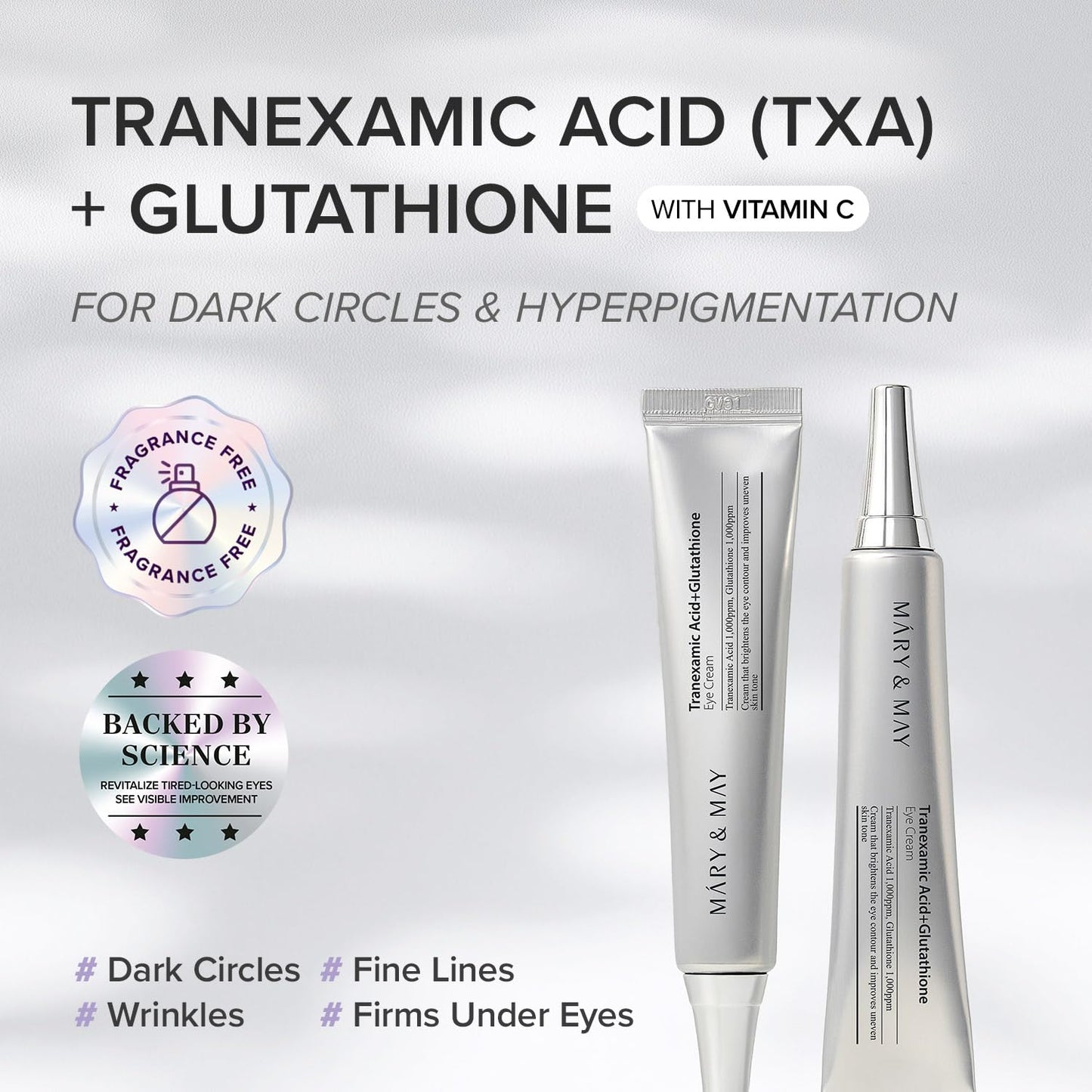 Mary&May Tranexamic Acid+Glutathione Eye Cream 30ml