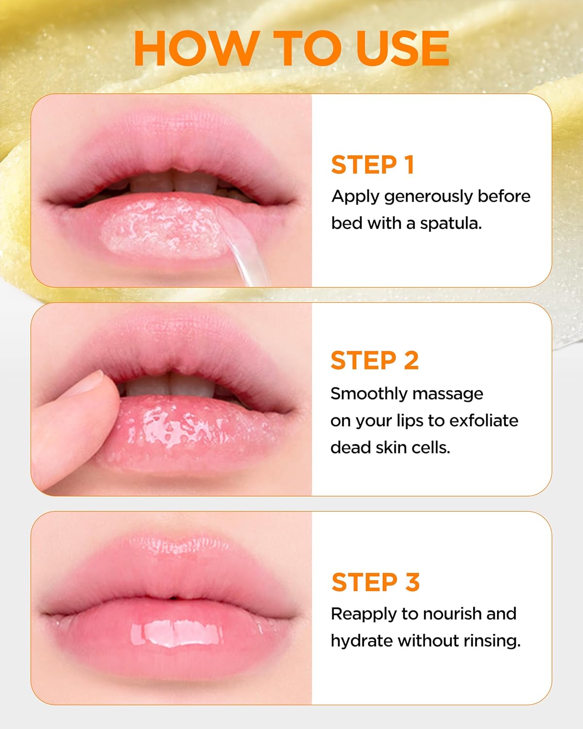 Tocobo Lemon Sugar Scrub Lip Mask