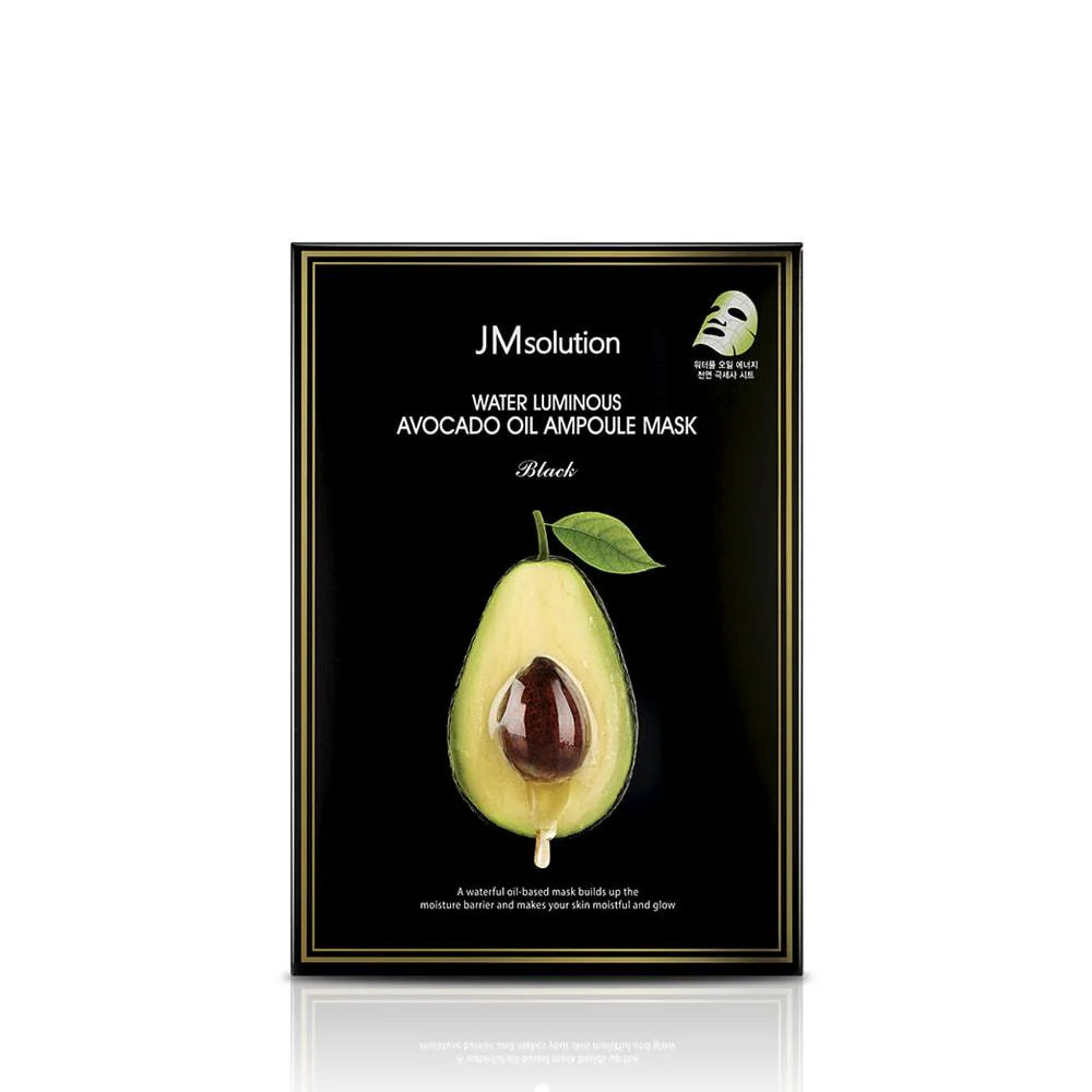 JMSOLUTION WATER LUMINOUS AVOCADO OIL AMPULE MASK