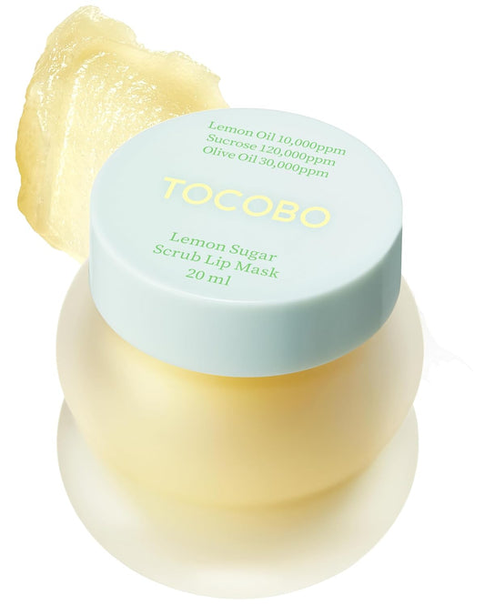Tocobo Lemon Sugar Scrub Lip Mask