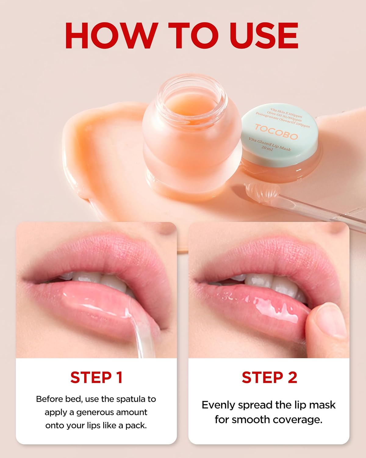 Tocobo Vita Glazed Lip Mask