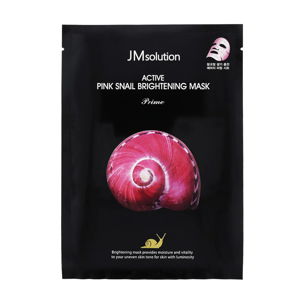 JMSOLUTION ACTIVE PINK SNAIL BRIGHTENING MASK PRIME