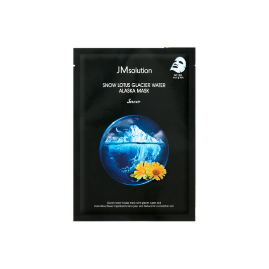 JMsolution Snow Lotus Glacier Water Alaska Mask